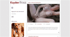 Desktop Screenshot of kaydenkross.org